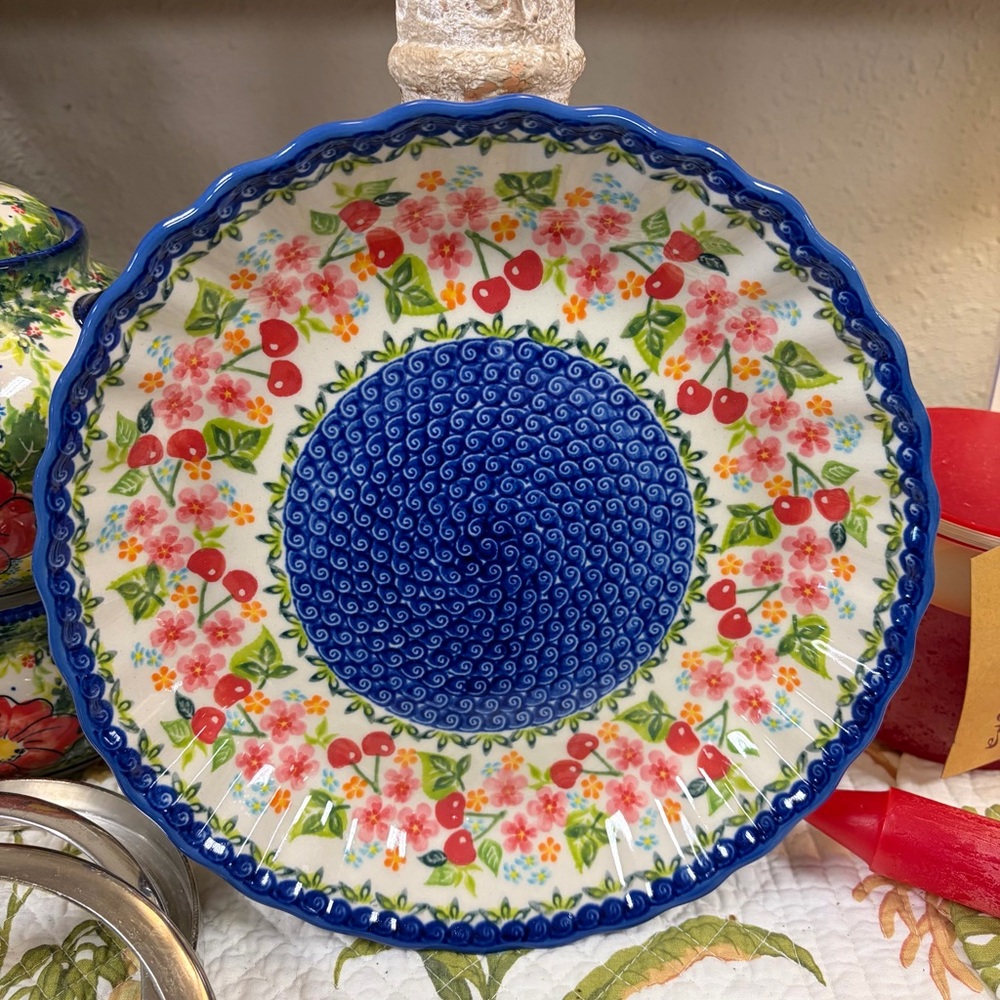 Polish Pottery Pie Baker